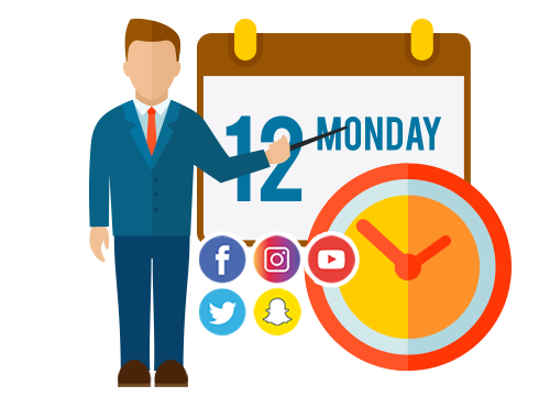 scheduling social media marketing agency plans