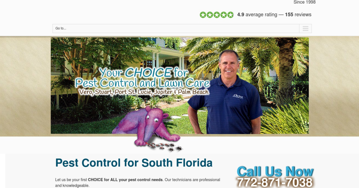 Choice Pest Control - SITEDESIGNZ